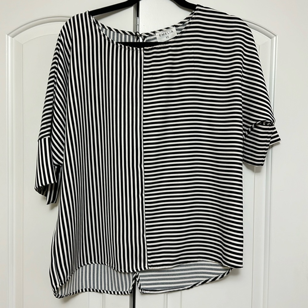 Emelia Striper Blouse